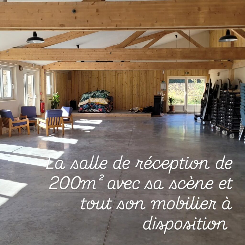 Domaine de Montillot (Deux-Sèvres) - Salle de réception